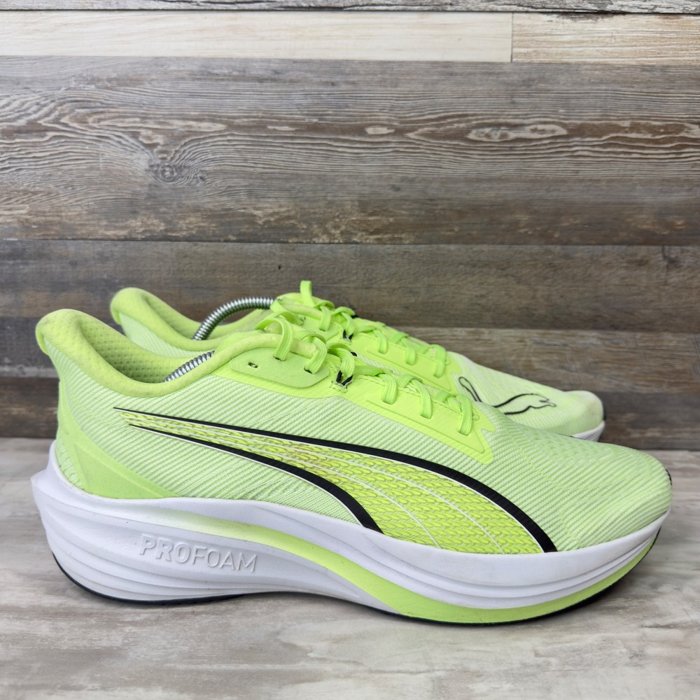 Puma Electrify Nitro 3 Mens Size‎ 11 Running Shoes ProFoam Lime Green 310152-11